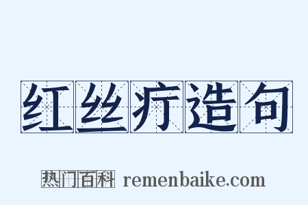 红丝疔造句是什么意思的图片